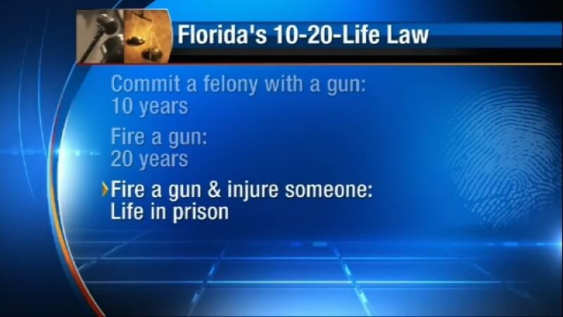 Florida's 10 20 Life law